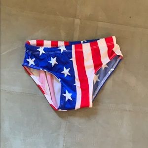Patriotic bathing suit!